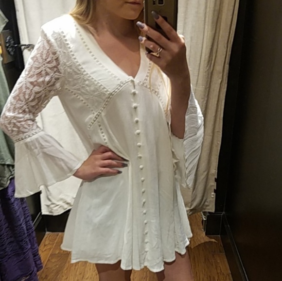 Francesca's Collections Dresses & Skirts - White Lace Dress